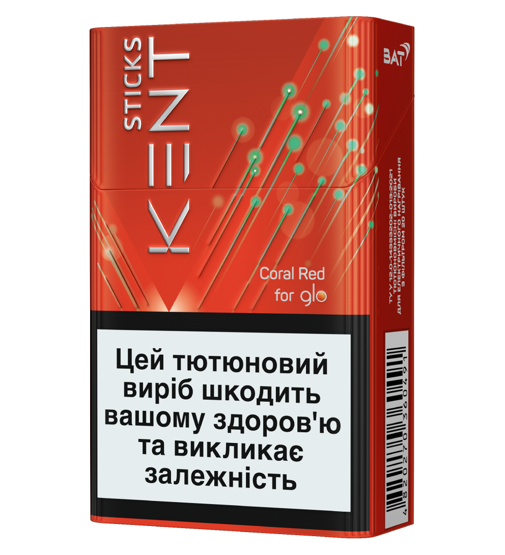 Стіки Kent Coral Red