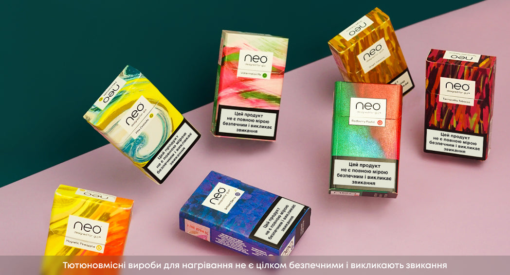 Стики neo™ для glo™ — табачные изделия для нагревания 