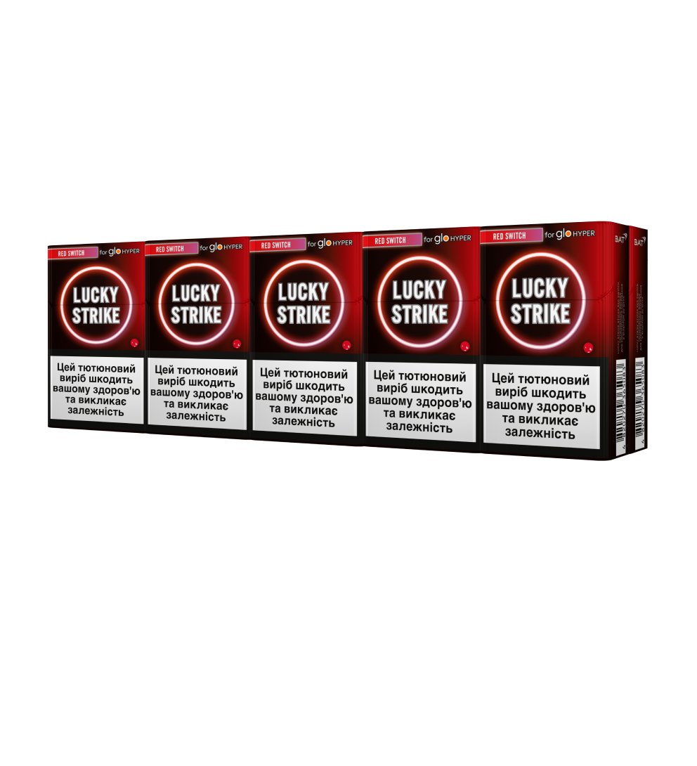 Стіки Lucky Strike Sticks Red Switch за підпискою 3