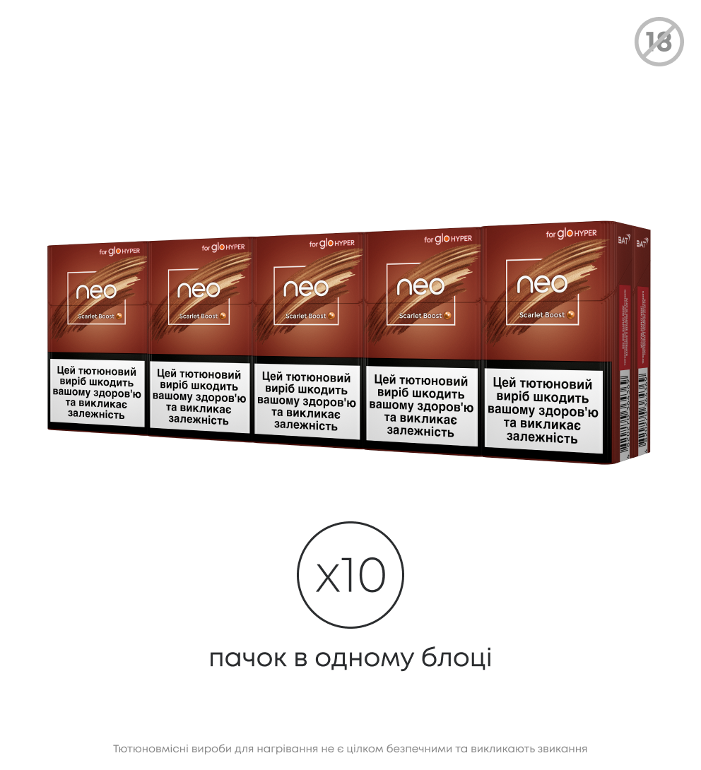 Блок стіків neo Demi Scarlet Boost 1