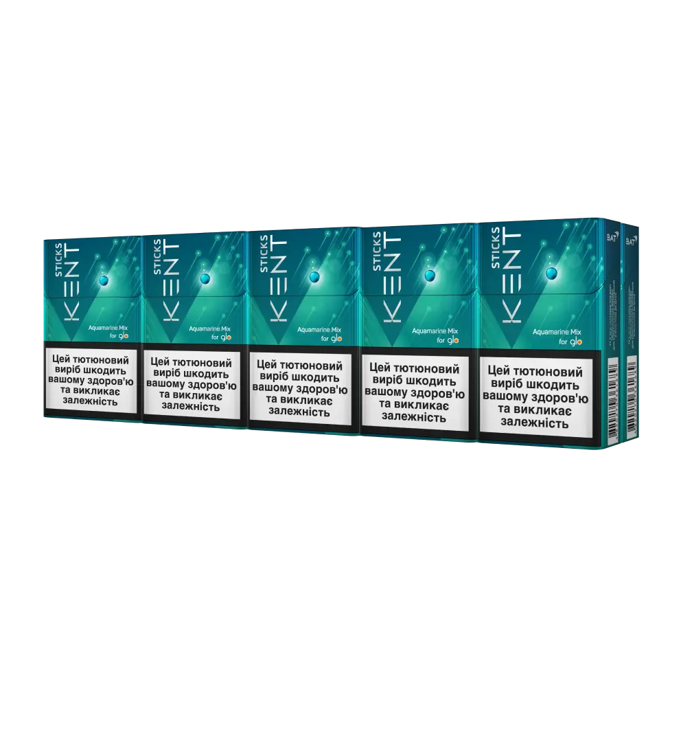 Блок стіків Kent Sticks Aquamarine Mix