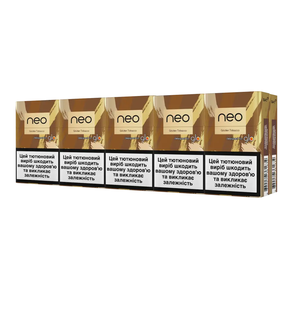 Блок стиков NEO DEMI GOLDEN TOBACCO Купить в Киеве: блок стиков