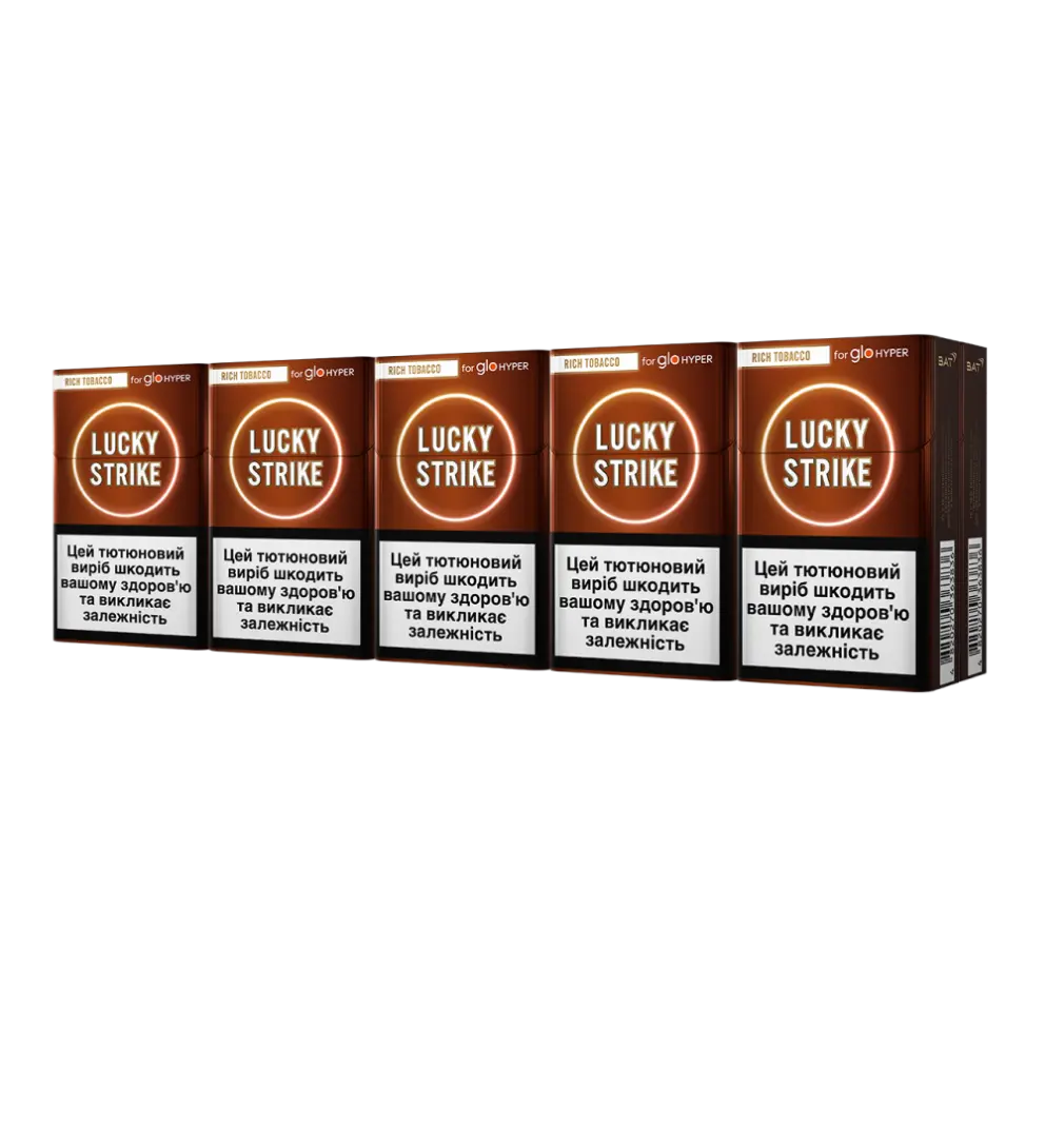 Блок стіків Lucky Strike Rich Tobacco