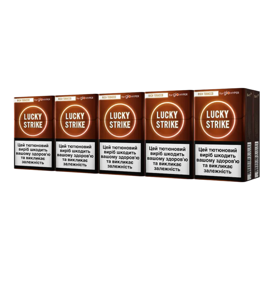 Блок стіків Lucky Strike Rich Tobacco