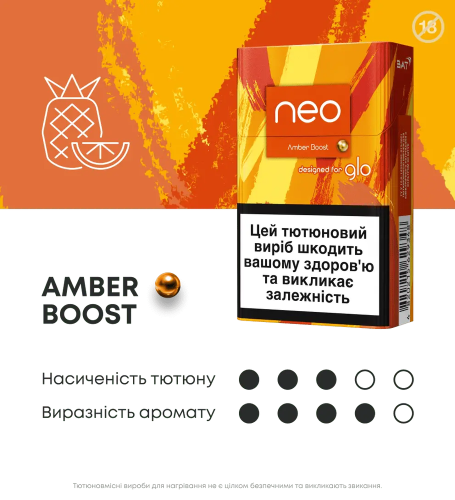 Блок стіків neo Demi Amber Boost 3