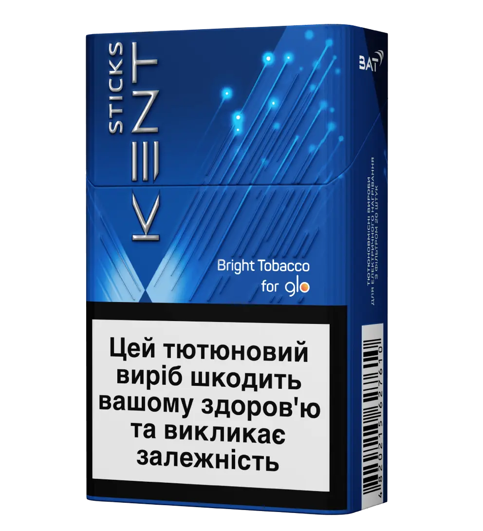 Блок стіків Kent Bright Tobacco 2