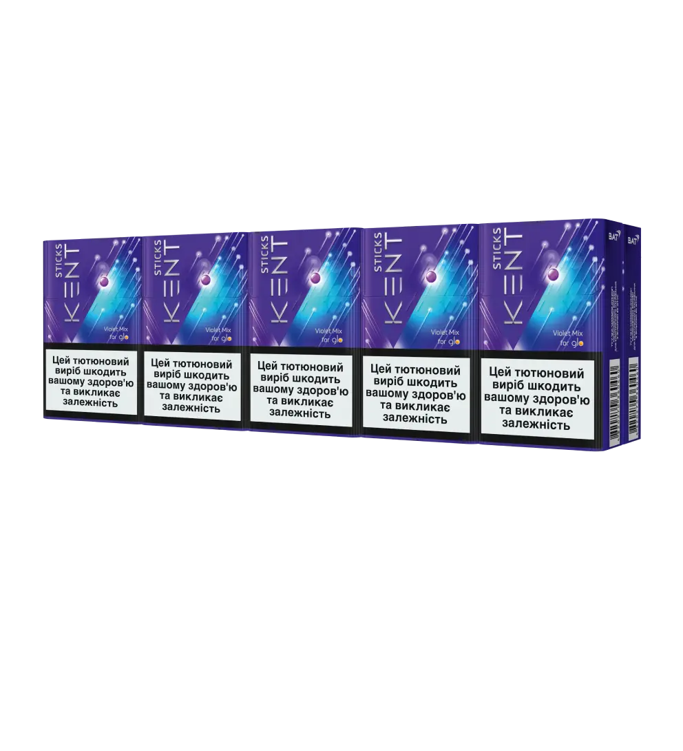 Блок стіків Kent Sticks Violet Mix
