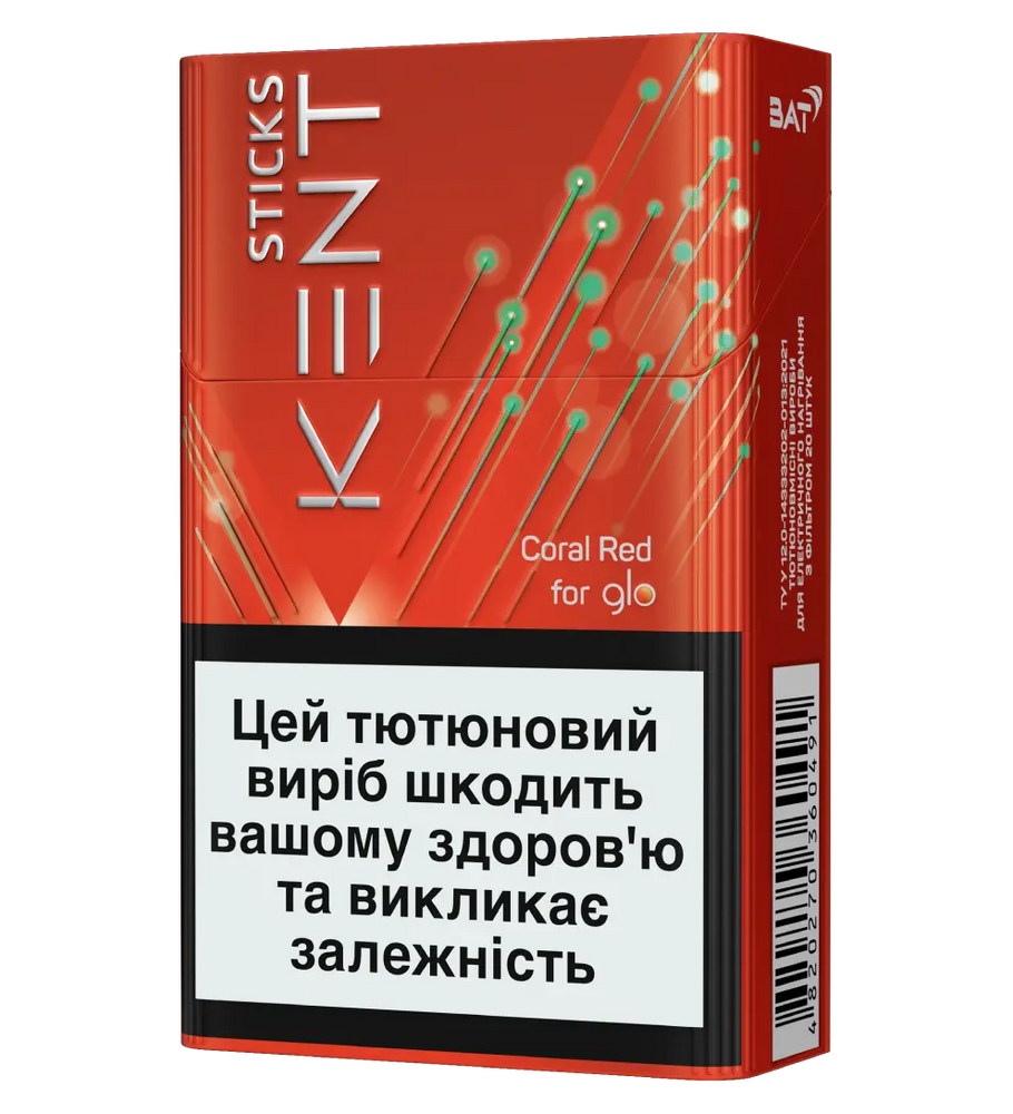 Блок стіків Kent Coral Red 2