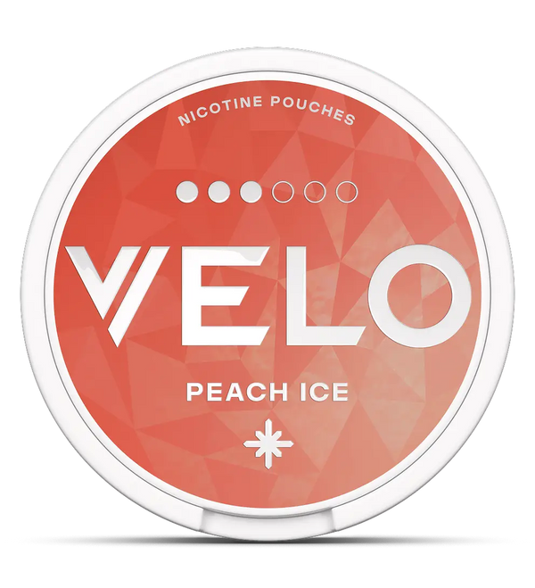 Нікотинові паучі VELO Peach Ice 8 mg