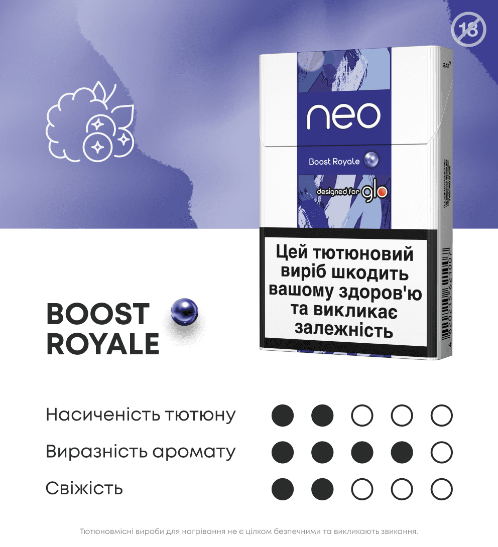 Стіки neo Boost Royale 3