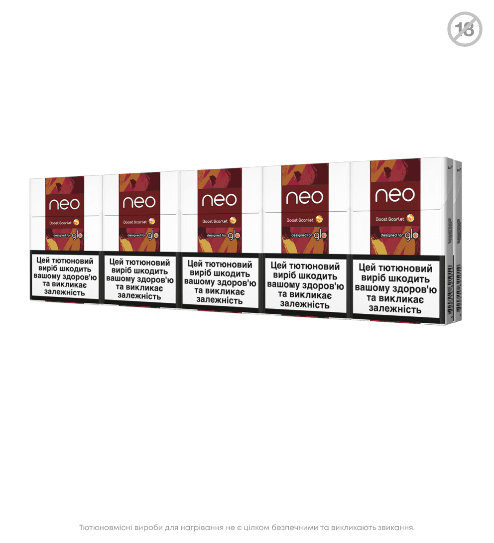Стики neo Boost Scarlet 2