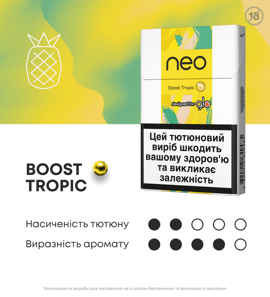 Блок стіків neo Boost Tropic 3