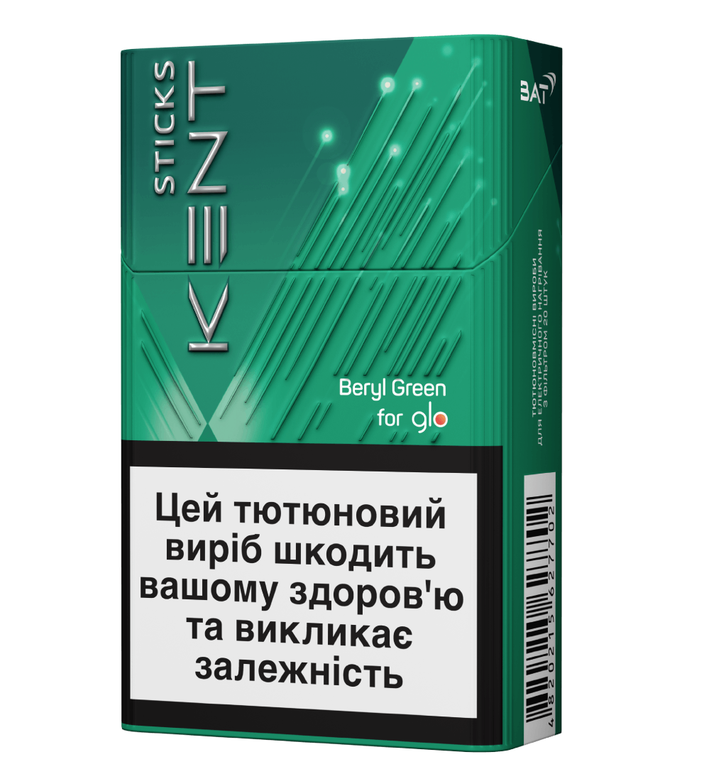 Стіки Kent Beryl Green 2