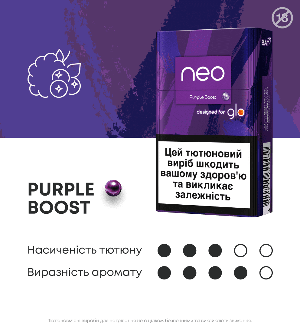 Стіки neo Demi Purple Boost 3
