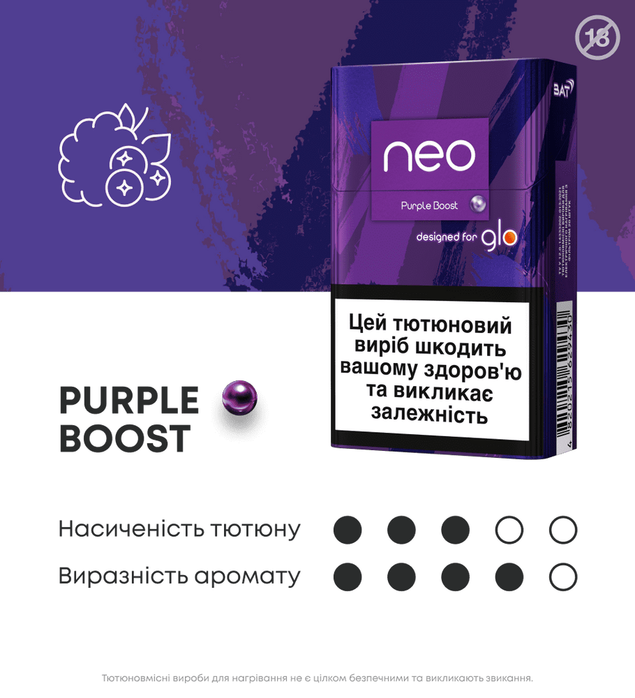 Стики neo Demi Purple Boost